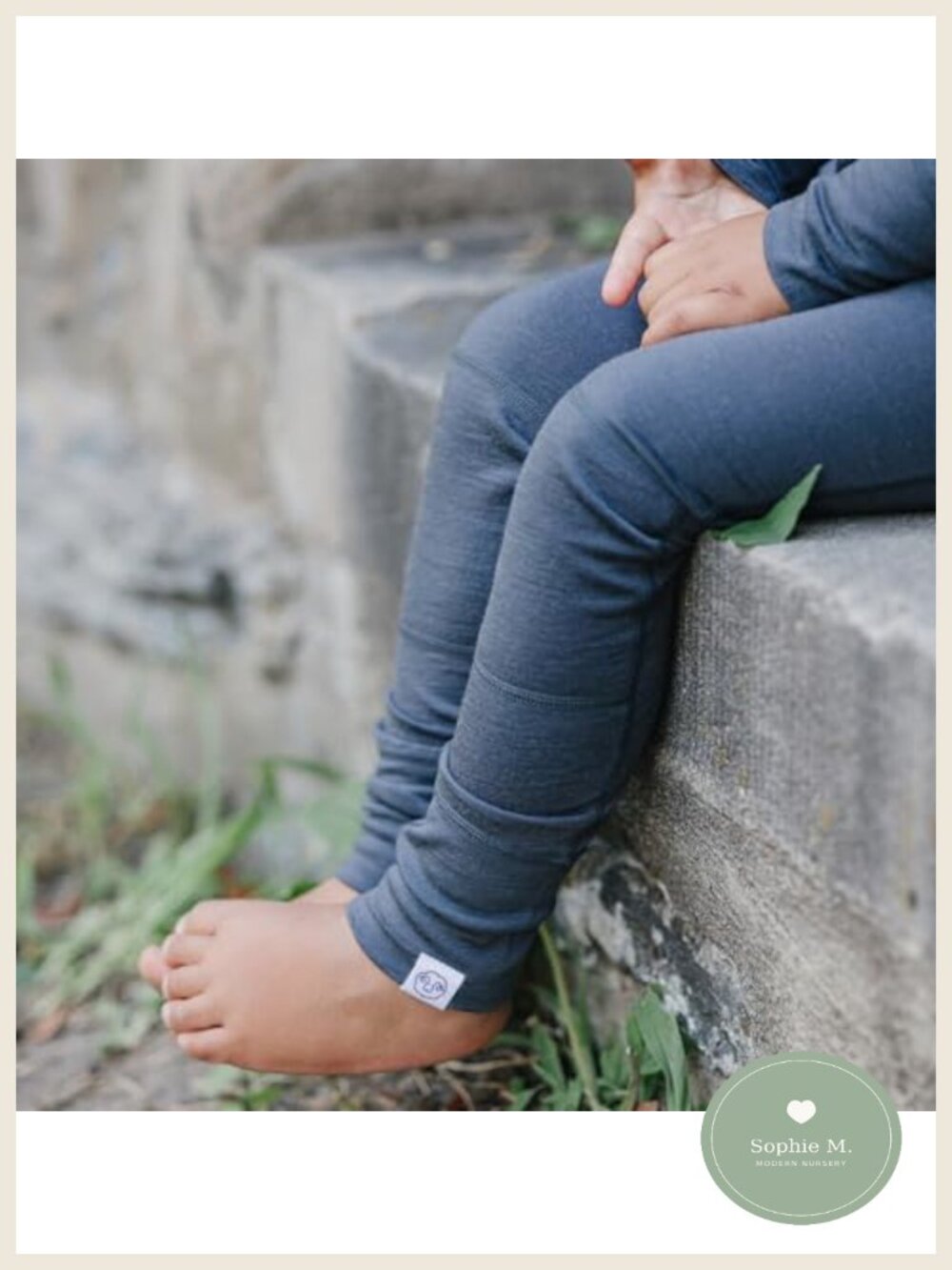 Kids Merino Wool Leggings Thermal Base Layer Bottoms - Picture 3 of 6
